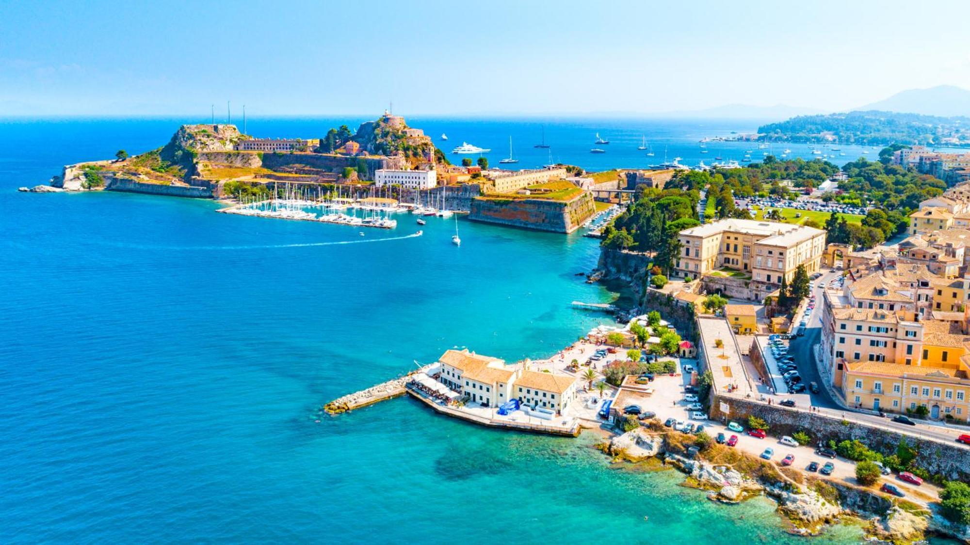 Corfu Seaty Apartment Potamos  Bagian luar foto